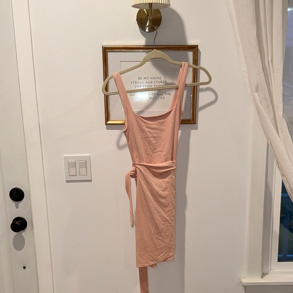 Wilfred Blush Pink Mini Dress